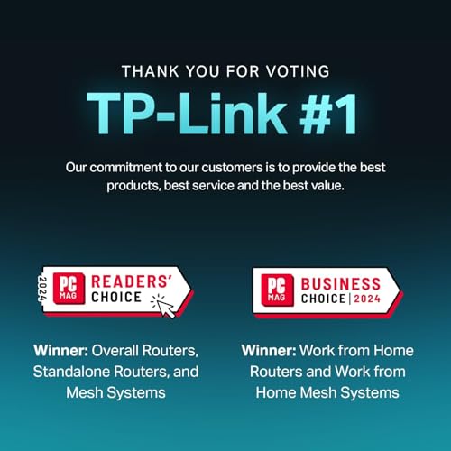 TP-Link AX3000 WiFi 6 Router (Archer AX55 Pro) - Multi Gigabit Wireless Internet, 2 x 2.5 Gbps Ports, Dual Band, VPN Router, OFDMA, MU-MIMO, USB 3.0 Port, WPA3, Compatible with Alexa